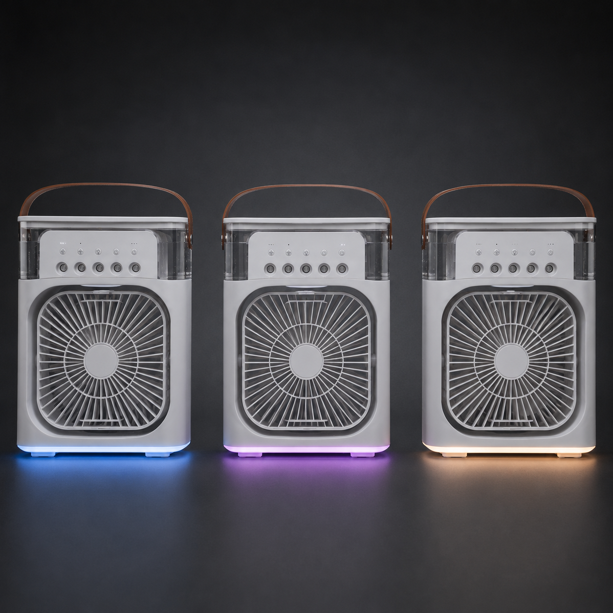 Klimzo  Mini rafraîchisseur d'air 3 en 1 | Ventilateur & brumisateur