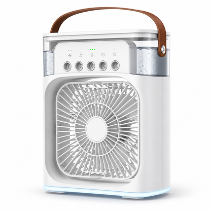 Klimzo  Mini rafraîchisseur d'air 3 en 1 | Ventilateur & brumisateur